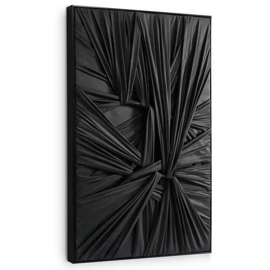 Gomez Grocery Wallart Compact Canvas Wall Art Black
