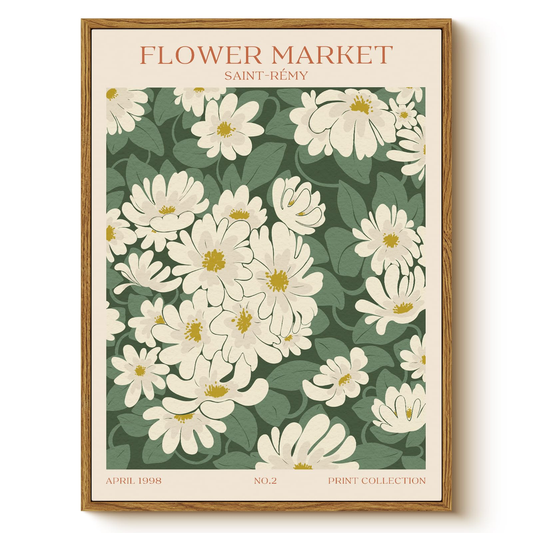 Gomez Grocery Wallart Canvas Print Botanical 12x16