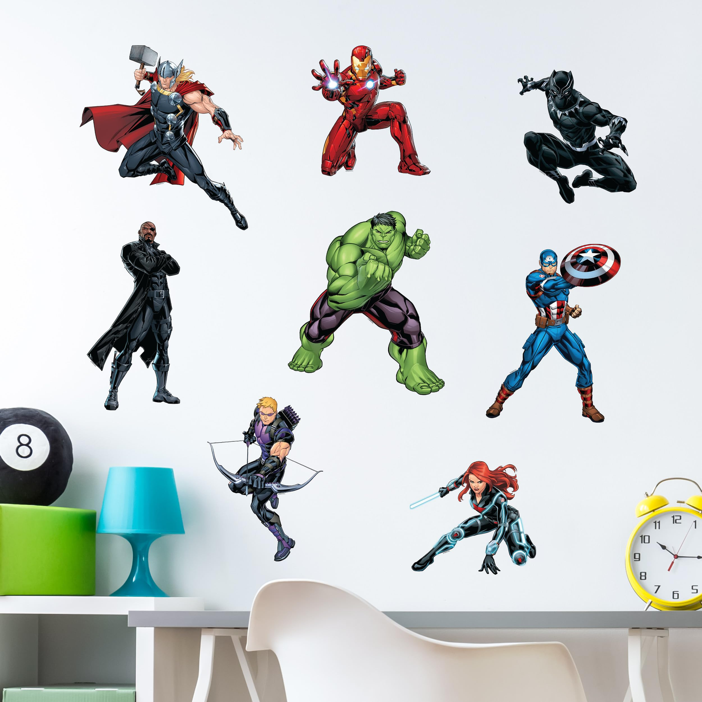 Gomez Grocery Wallart Wall Decal Set Set of 8