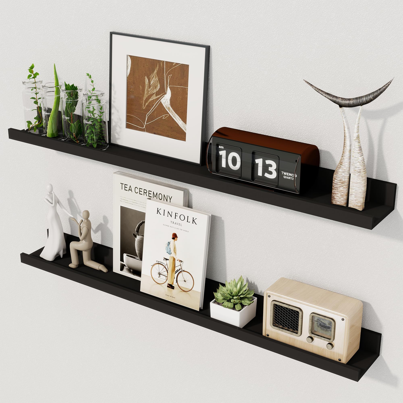 Gomez Grocery Wallart Picture Ledge Floating 60"