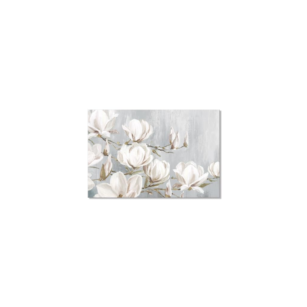 Gomez Grocery Wallart Soft Touch Canvas Wall Art White