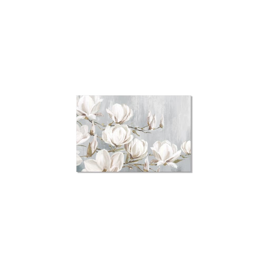 Gomez Grocery Wallart Soft Touch Canvas Wall Art White