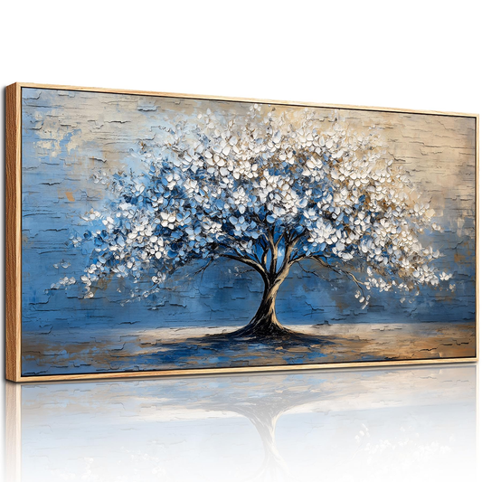 Gomez Grocery Wallart Canvas Wall Art Navy