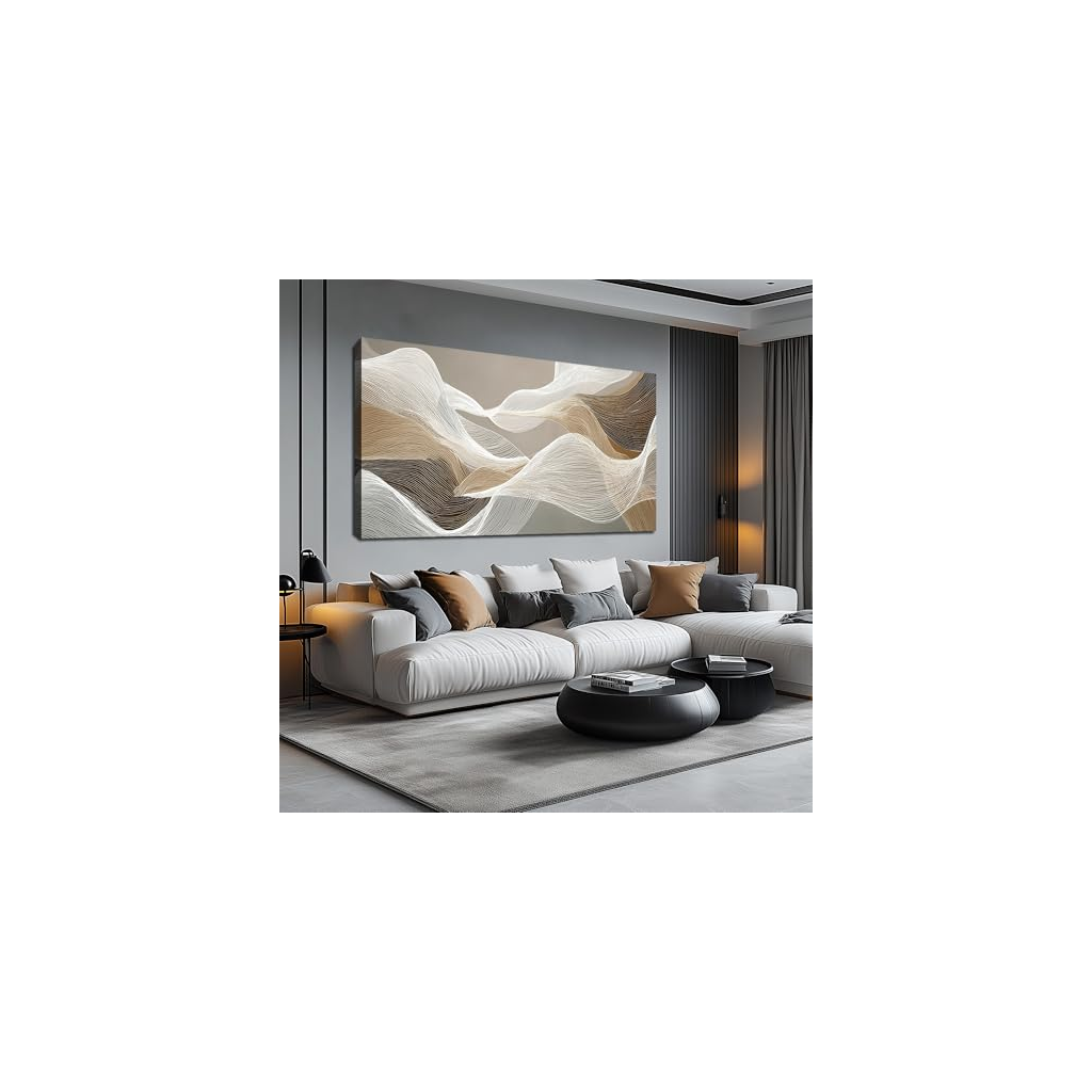 Gomez Grocery Wallart Canvas Wall Art Gray
