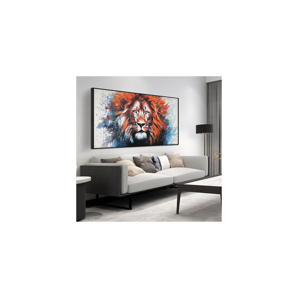 Gomez Grocery Wallart Wide Canvas Wall Art Clear