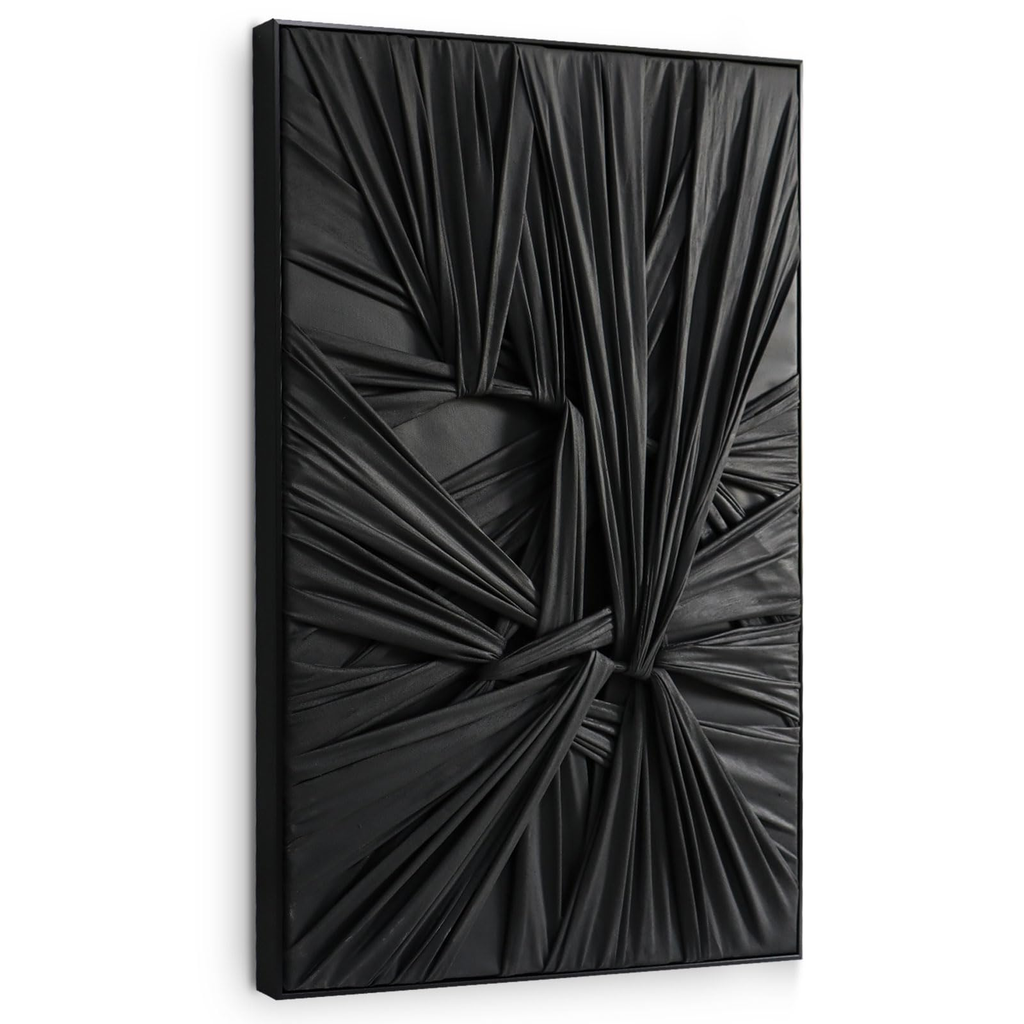 Gomez Grocery Wallart Compact Canvas Wall Art Black