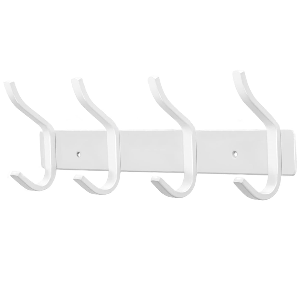Gomez Grocery Wallart Premium Wall Hooks White