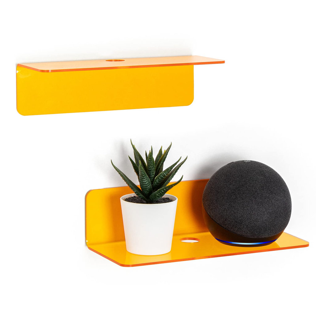 Gomez Grocery Wallart Travel Floating Shelf Navy