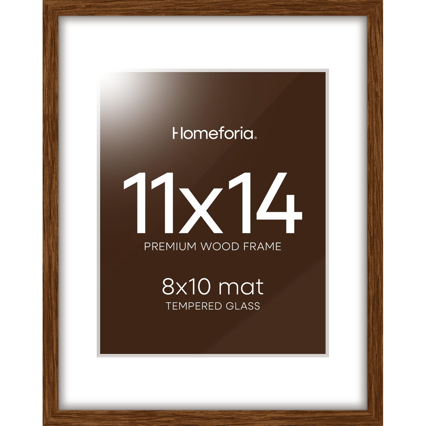 Gomez Grocery Wallart Wooden Frame Walnut 11x14