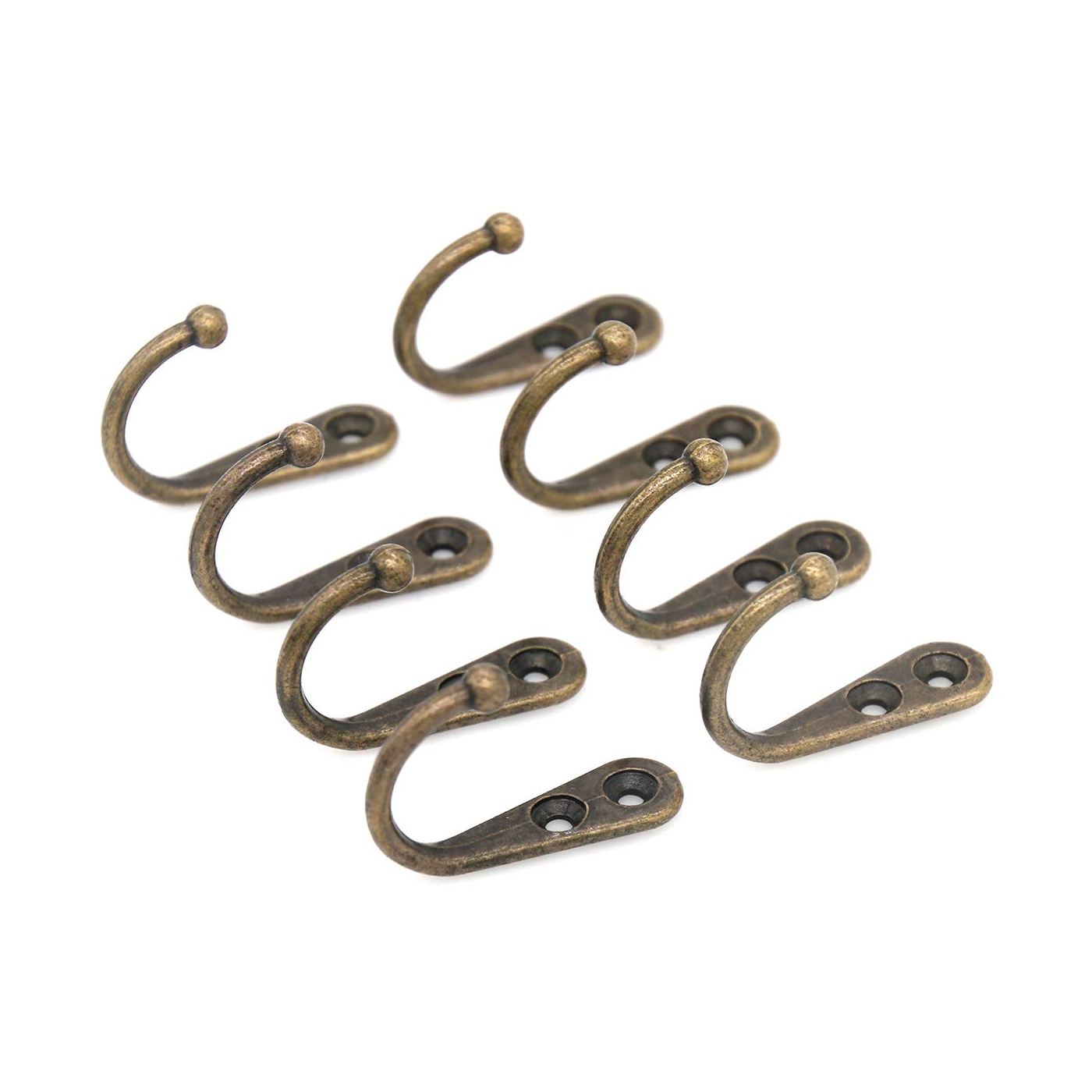 Gomez Grocery Wallart Wall Hook Brass Single